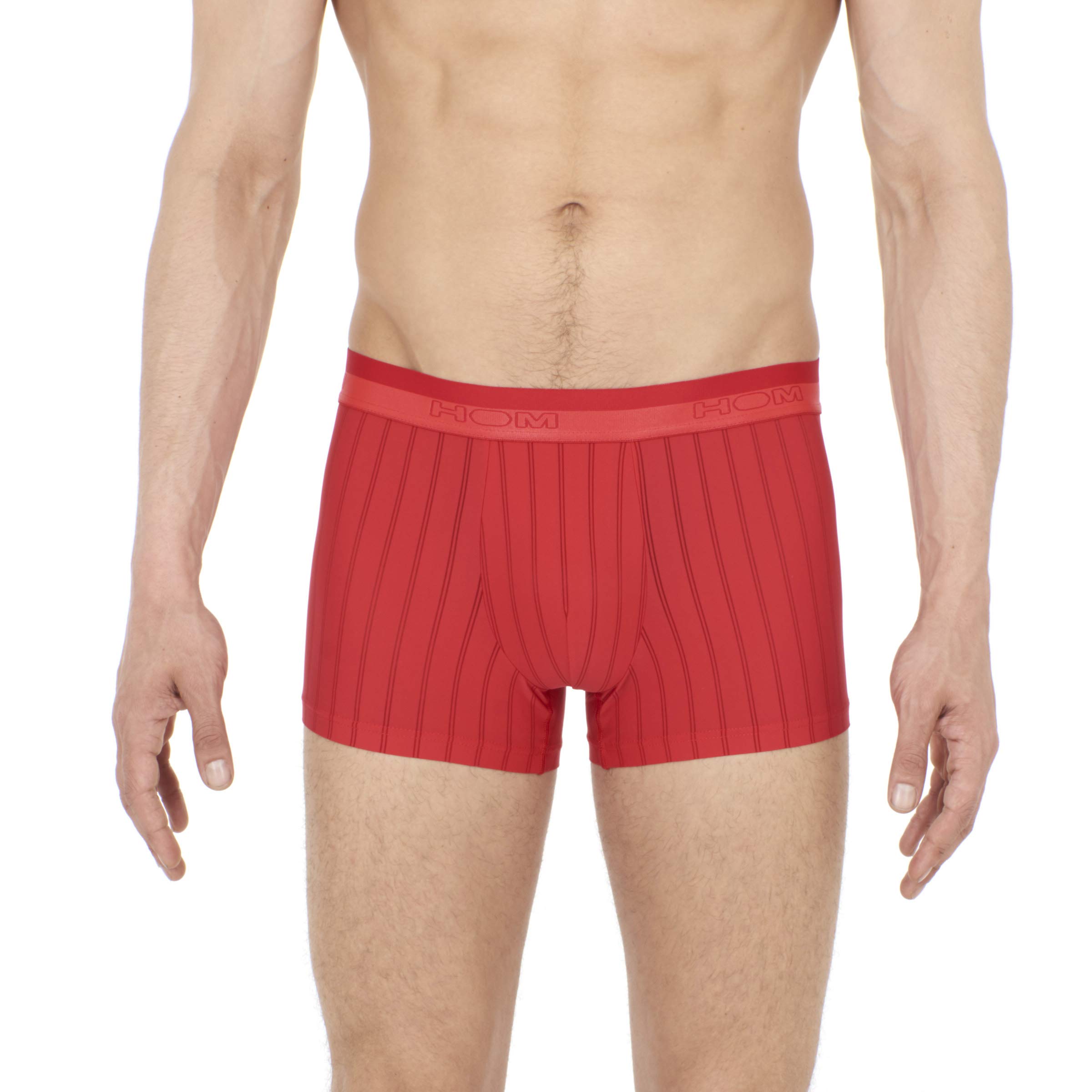 HOM, Mens, Chic Boxer Briefs, Red, M