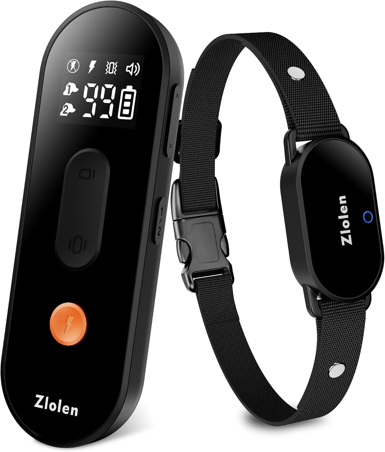 Zlolen Dog Shock Collar with Remote 2 in 1 Shock & No