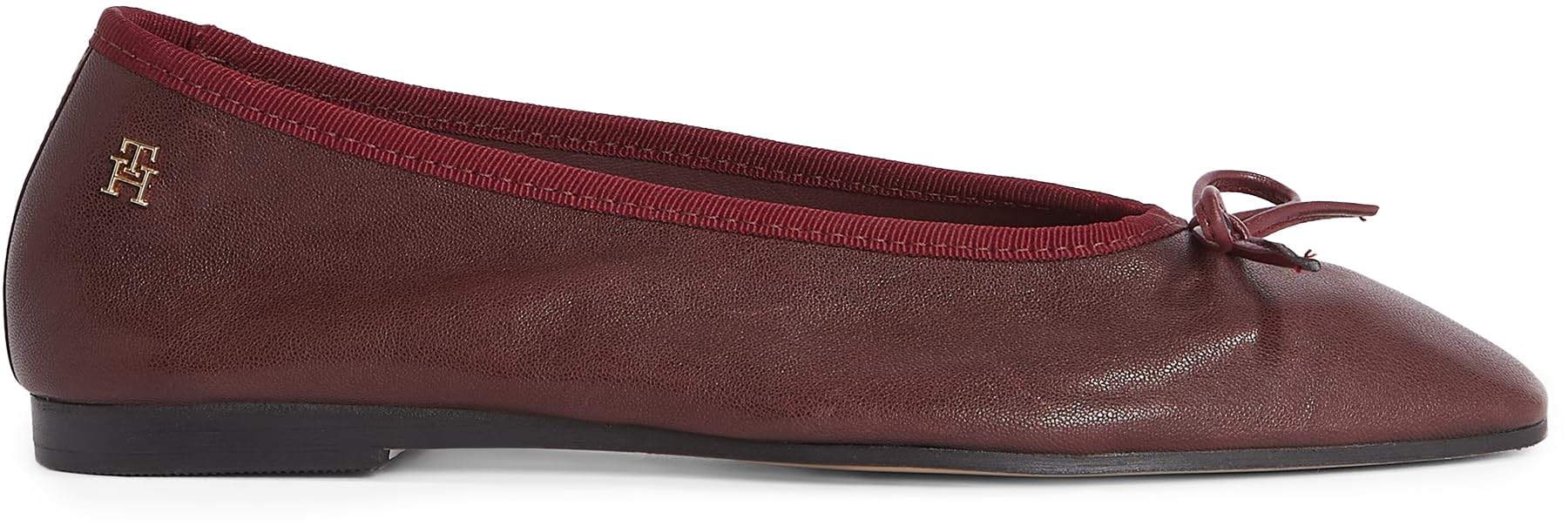 Tommy Hilfiger Donna Ballerine Soft Leather con Fiocco