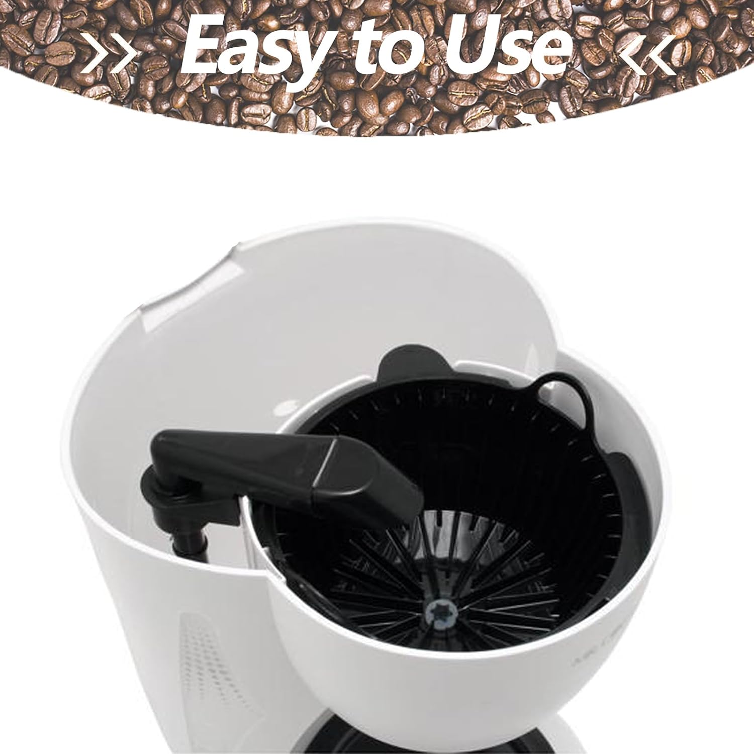 185774-000-000 Brew Basket with 2PCS Bottom Spring Loaded Stopper Kits Replacement for Mr Coffee Maker Replace Parts 112435-000-000, 112435000000, 112435 000 000