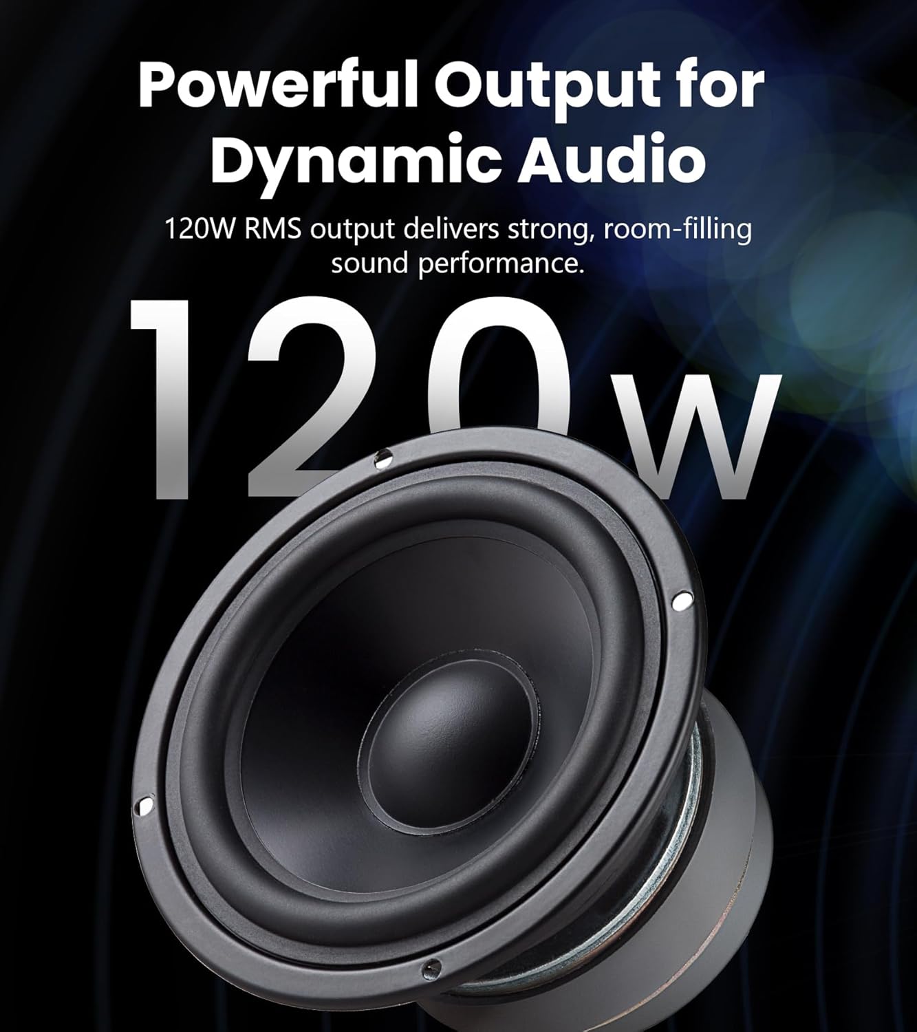 Edifier R2000DB 2.0 Powered Bookshelf Speakers with Large Woofer, 120W RMS Desk Speakers for Turntable, Bluetooth & RCA/Optical/Coaxial Input, Remote Control - Warmoak - Image 4