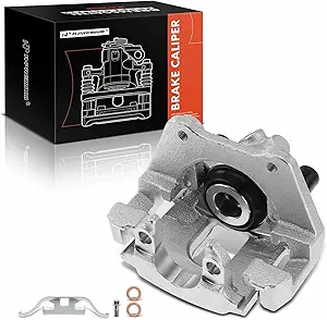 A-Premium Rear Left Disc Brake Caliper Assembly with Bracket for BMW E46/E83