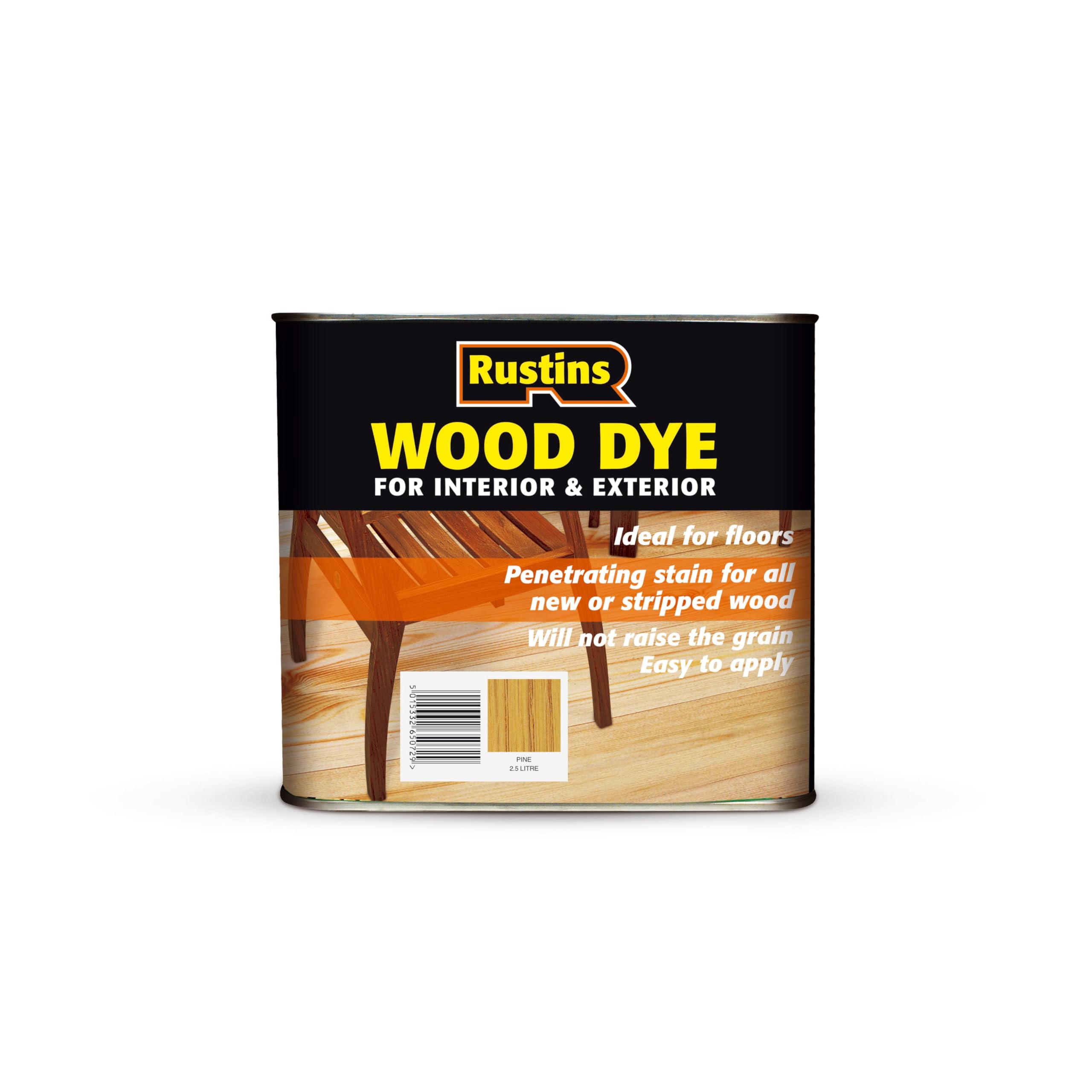 Rustins Wood Dye Pine 2.5 Litre 5015332650729