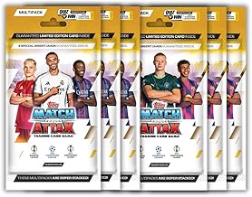 Topps UEFA Champions League Match Attax 2025-26 Trading and Collectible Card Game (Multipack of 6)