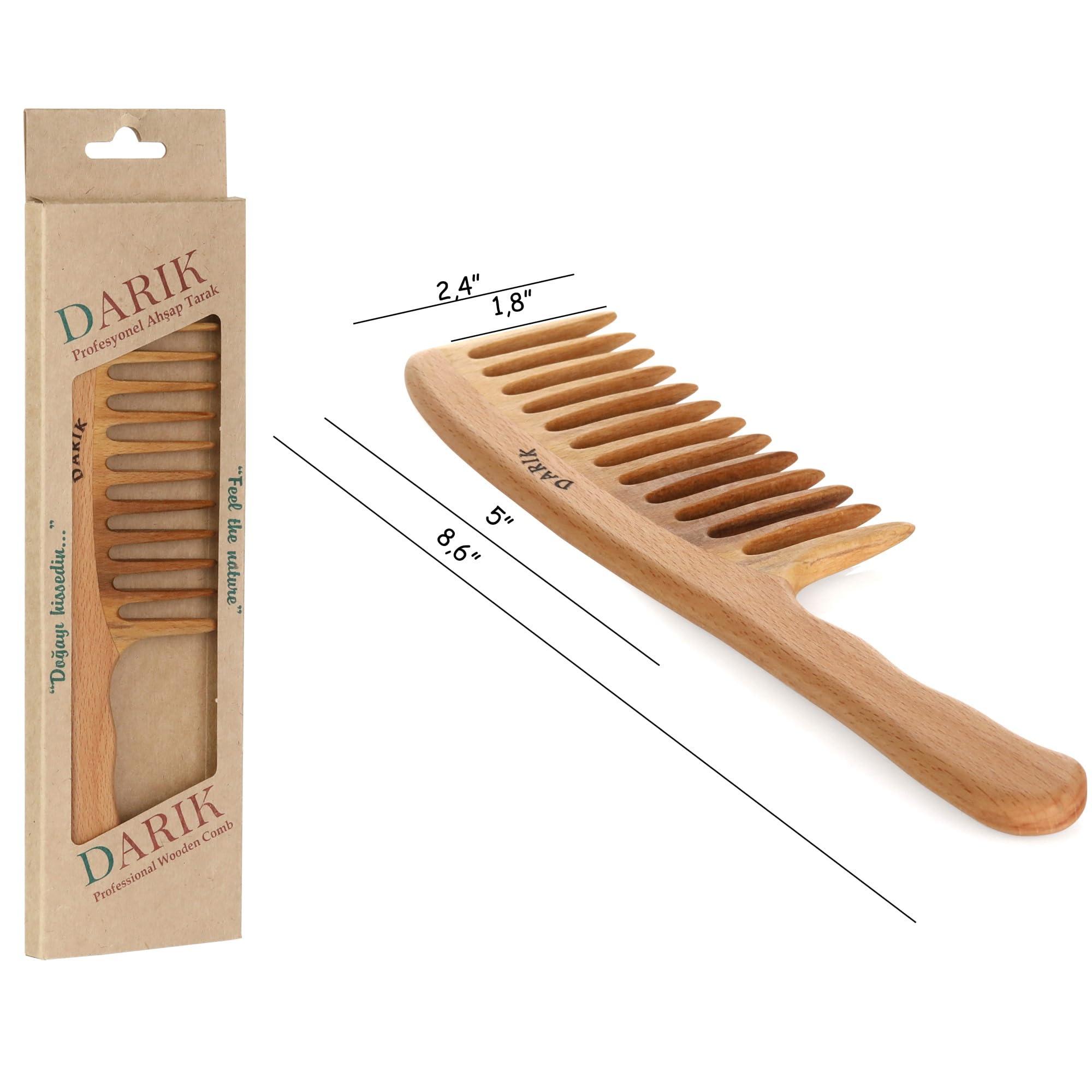 Cepillo Ancho de Madera para Cabello drewniany grzebień z szerokimi zębami, naturalna szczotka do włosów, styl vintage, drewniany grzebień do delikatnej stylizacji, antystatyczny grzebień do włosów