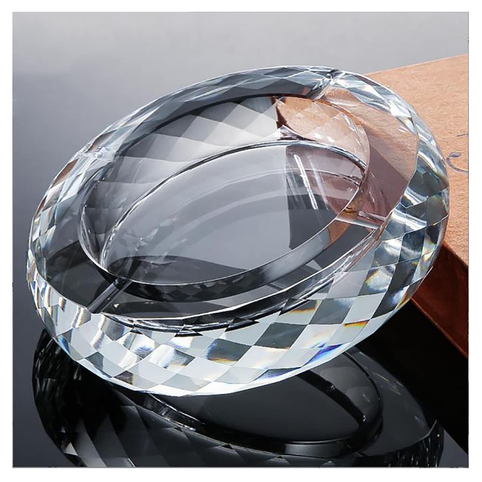 crystal glass ashtray, household ashtray, cigar ashtray, office ashtray | Cigar Ashtray, Suitable for Home, Suitable for Office, Suitable for Various Occasions-image-17