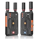 Wireless HDMI Transmitter and Receiver 4K: Plug&Play HDMI Wireless Extender Kit, 5G 820FT HDMI Sender and Receiver with Loopout for Streaming Video and Audio to Monitor from Laptop/PC, Audio Interface