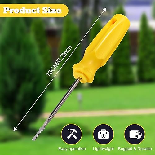 Miniatura 4 de Herramienta de ajuste del rotor de aspersor compatible con Rainbird 5000 Herramienta de extracción de cabezal de aspersor, destornillador de ajuste