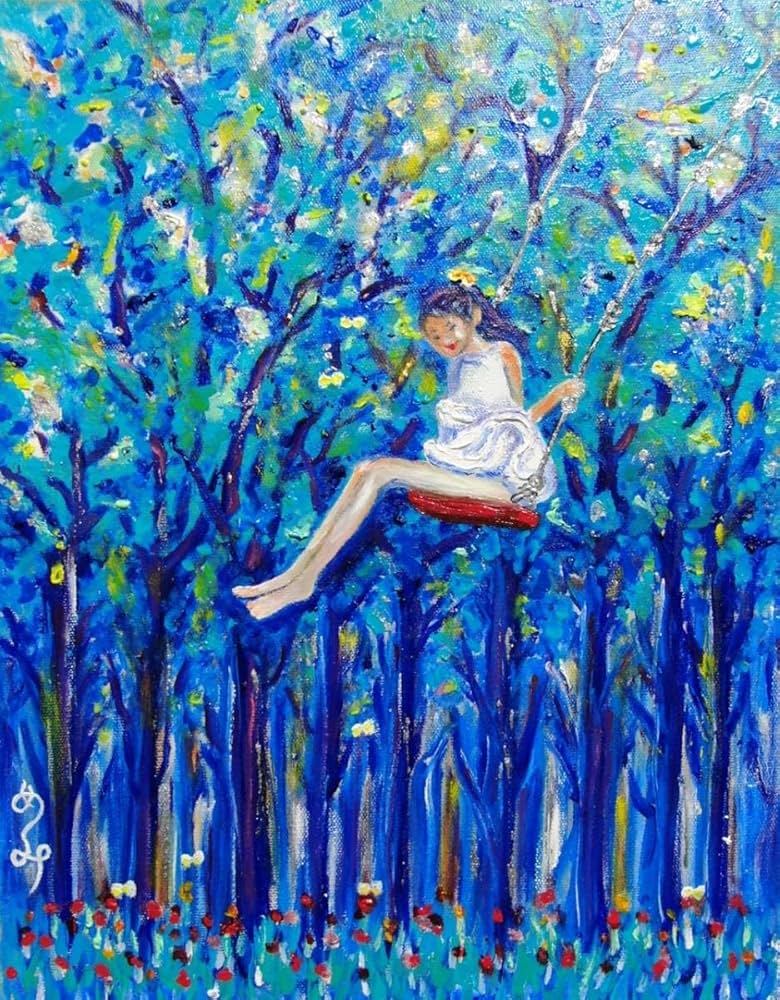 セルビアの画家ブランコ・ラコビッチの油絵 セルビアの画家ブランコ・ラコビッチの油絵