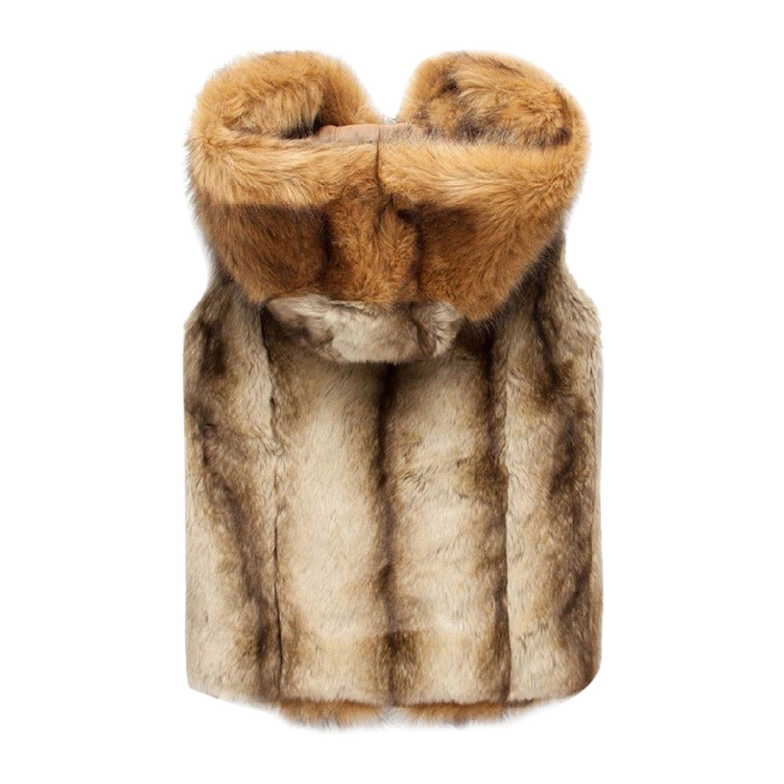 Jacke Herren Winter, Herren Kunstlederjacke Langarm Kapuzenmantel Warme Winter Outwear Lässiger Stilvoller Mantel Für Männer
