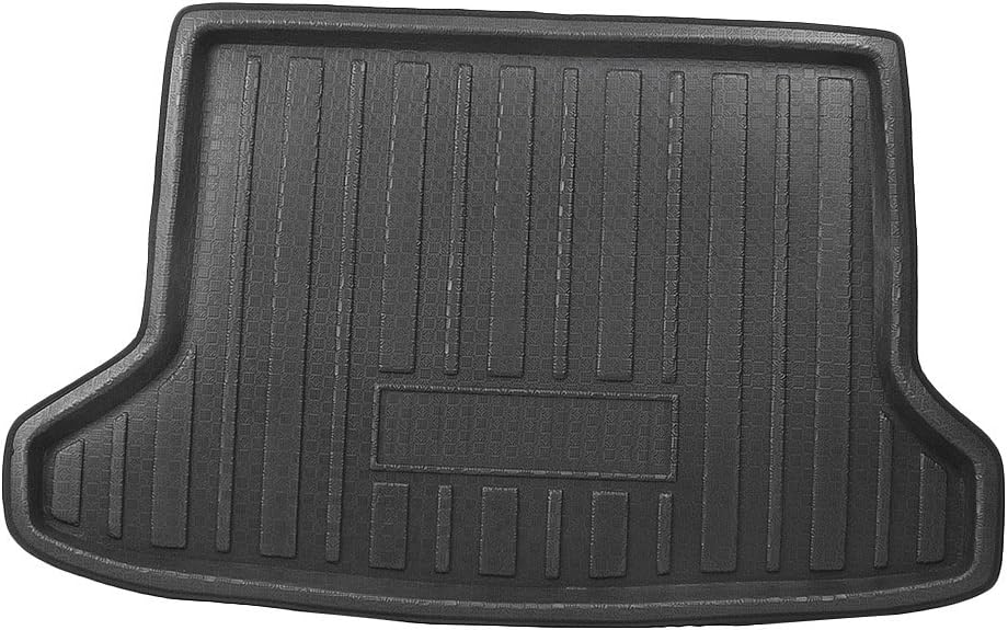 Mallofusa Cargo Liner Rear Cargo Tray Trunk Floor Mat Compatible for Honda HR-V Honda VEZEL 2014 2015 2016 2017 2018 2019 2020 Black