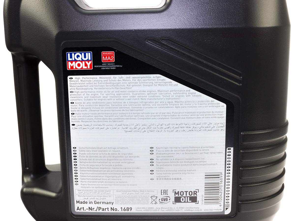 Liqui Moly Huile moteur haute performance 2 x 4 l 15 W de 50