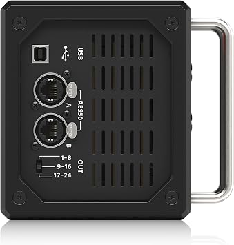 Behringer SD16 I/O Stage Box with 16 Remote-Controllable Midas Preamps, 8 Outputs, AES50 Networking and ULTRANET Personal Monitoring Hub