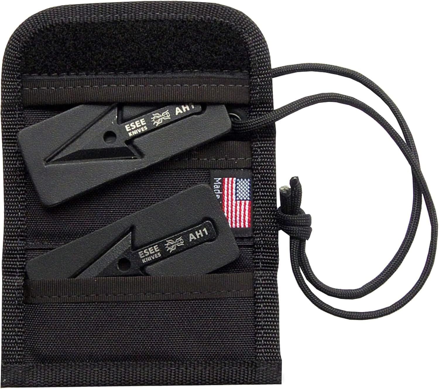 ESEE Arrowhead Wallet with 2 AH-1 Arrowheads