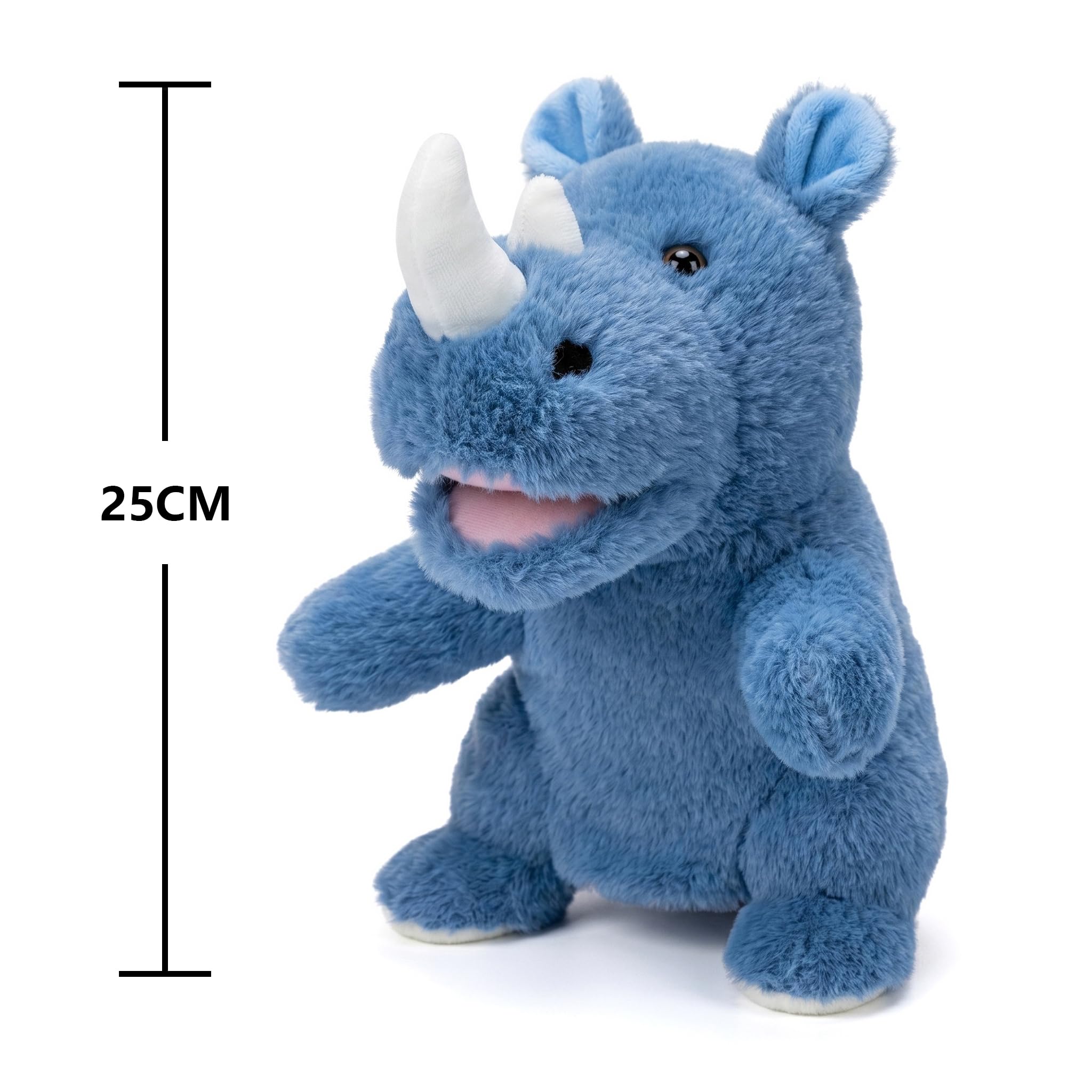 2024 Marionette a Mano con Animali per Bambini,Il Bambino Include Lupo Leone ecc.Bocche Aperte Mobili,Perfette per Raccontare storie,Insegnare,Scuola Materna,Regali di Compleanno - 5