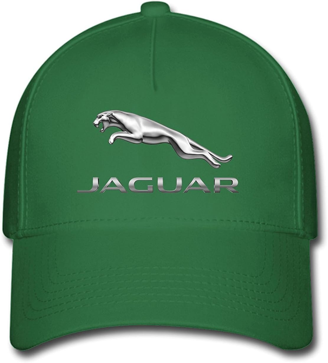 DEBBIE Unisex Jaguar Logo Baseball Caps Hat One Size Green Apparel