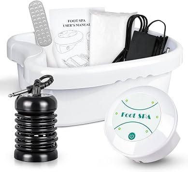 Ionic Foot Bath Detox Machine, Ionic Foot Spa Home Use with Foot File