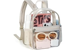 Clear Mini Backpack Purse Stadium Approved