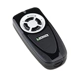 Berner Miniatur Handsender BDS140 (Fernbedienung für Garagentorantriebe, Frequenz 868 MHz, 4 Kanal, orangenes LED-Licht, inkl. Batterie) 2908055 BDS 140 Handsender
