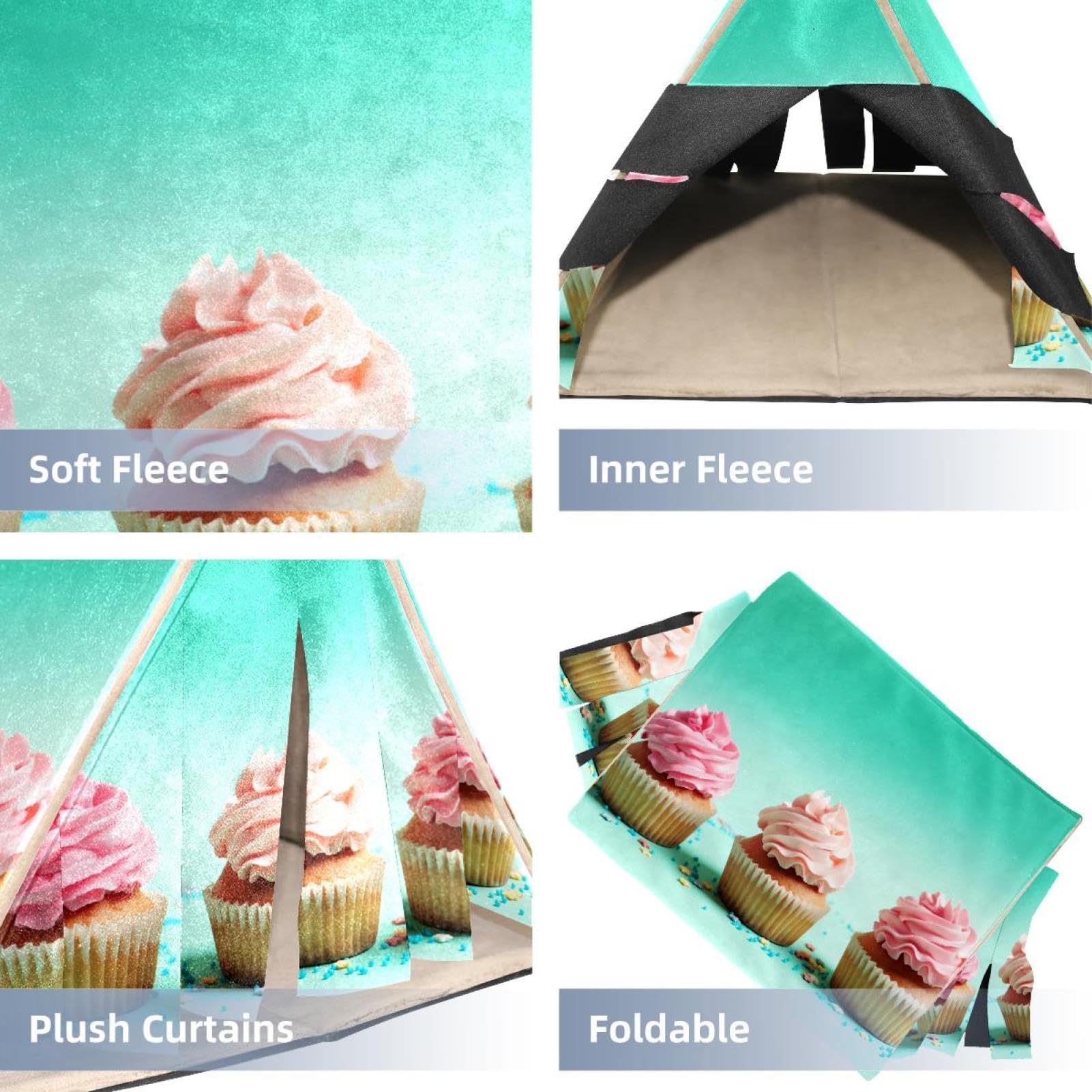 WishLotus Hamster-Versteck Aus Fleece – Hängematte & Unterschlupf, Rot/schwarz Für Kleintiere