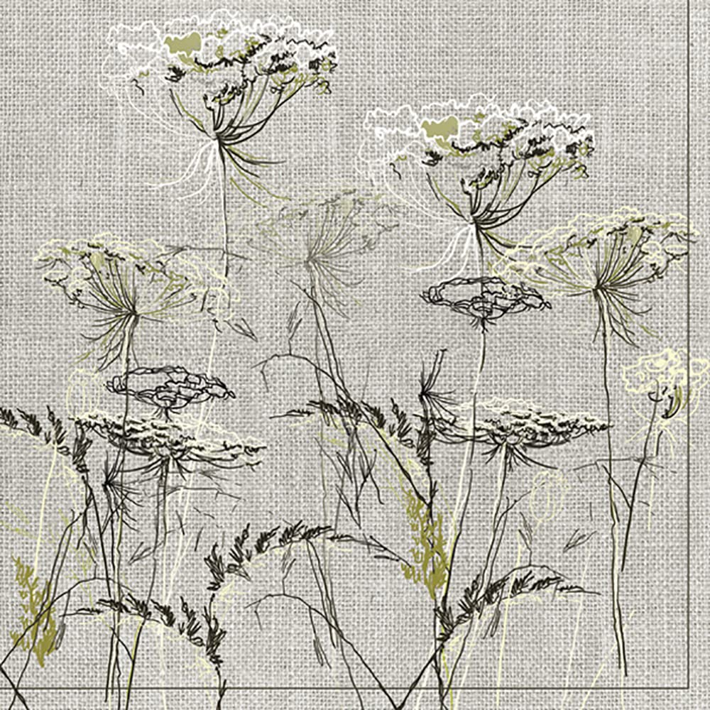 DAISY 3-Ply Flowery Tissue Paper Napkins Serviettes for Decoupage Lunch 33cm x 33cm - Pack of 20 (Sunflowers in The Sky) — view 22