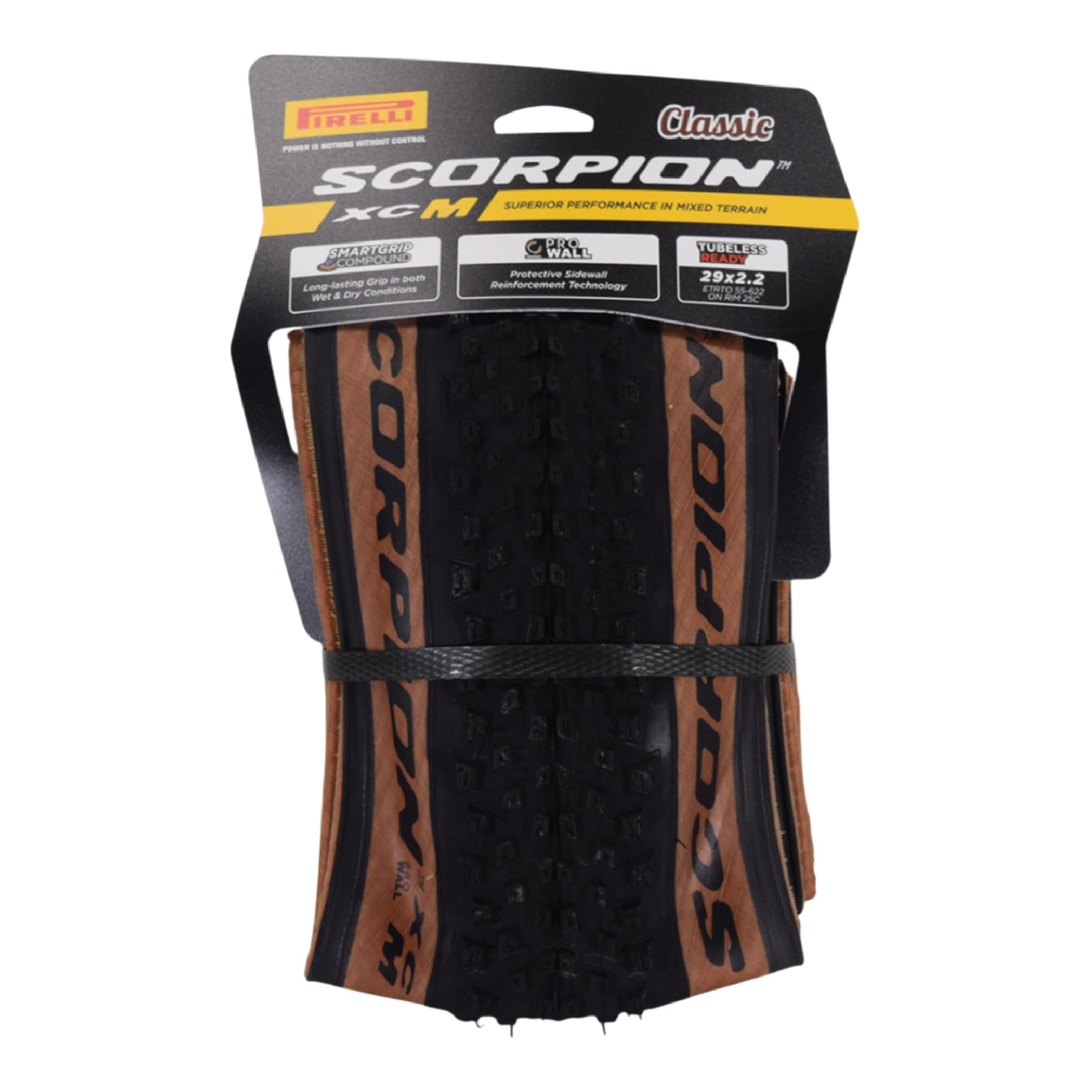 ピレリ　SCORPION XC RC チューブレスタイヤ　29×2.2 2本 Pirelli Scorpion XC RC Tubeless Mountain Tire (Black) (29