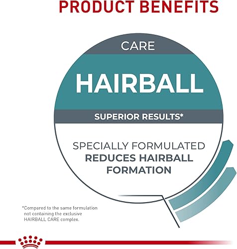 Miniatura 5 de Royal Canin Feline Care Nutrition Hairball Care Alimento seco para gatos adultos, bolsa de 3 libras