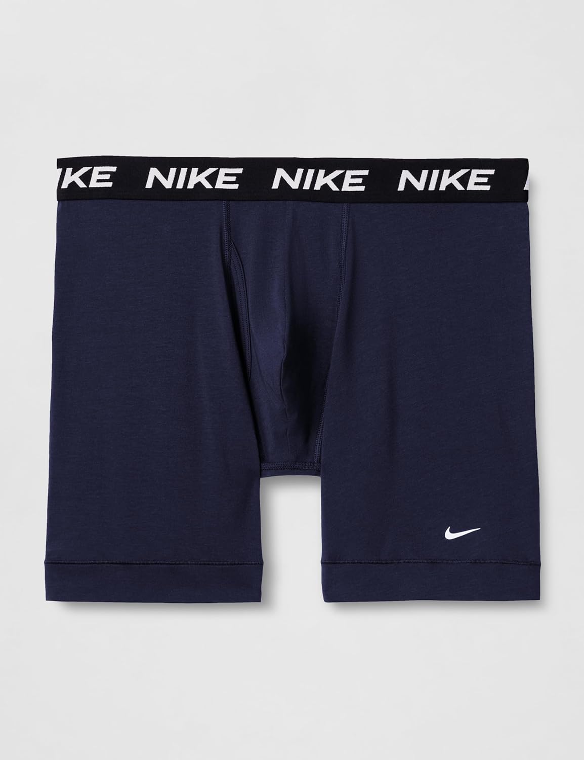 Nike Men's All Day Cotton Stretch Boxer Brief W/Fly Underwear (3-Pack) - Image 4