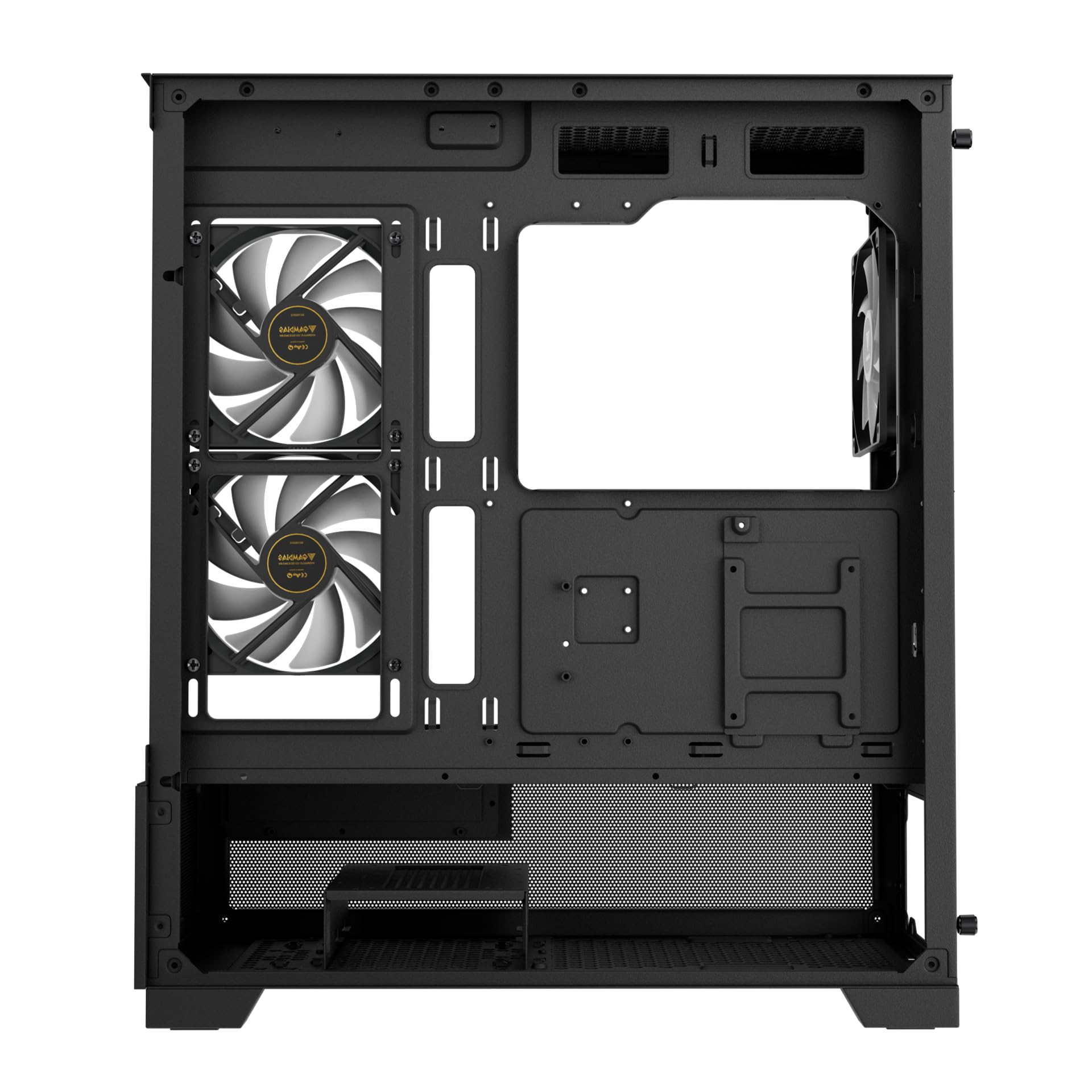 Gamdias AURA GC12 - Custodia per gamer, 6 ventole, colore: Nero