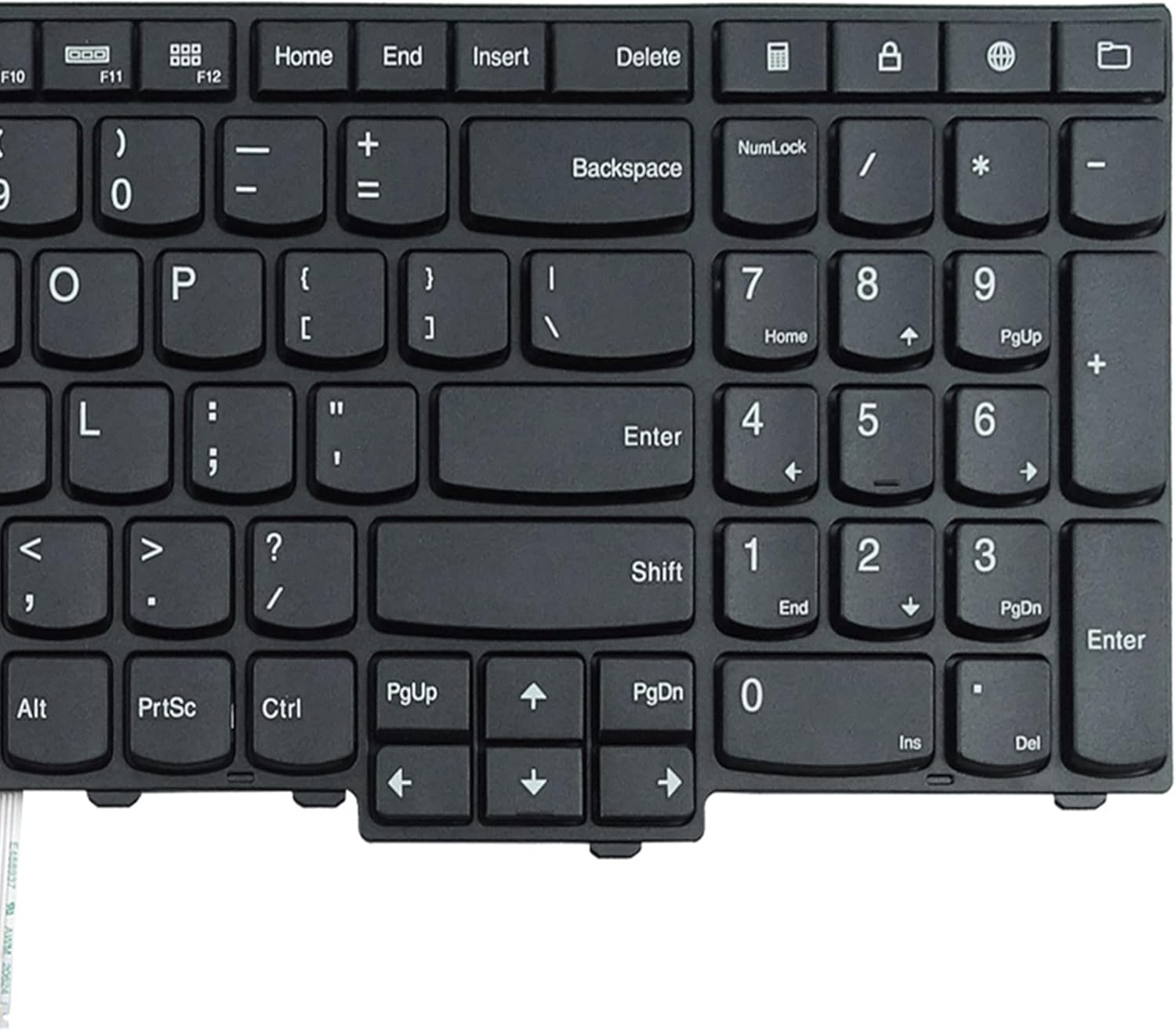 Replacement Keyboard Without Backlit for Lenovo Thinkpad T550 T540 T540P T560 W540 W541 W550 W550S L540 L560 P50S L570 (US English, Non-Backlit)