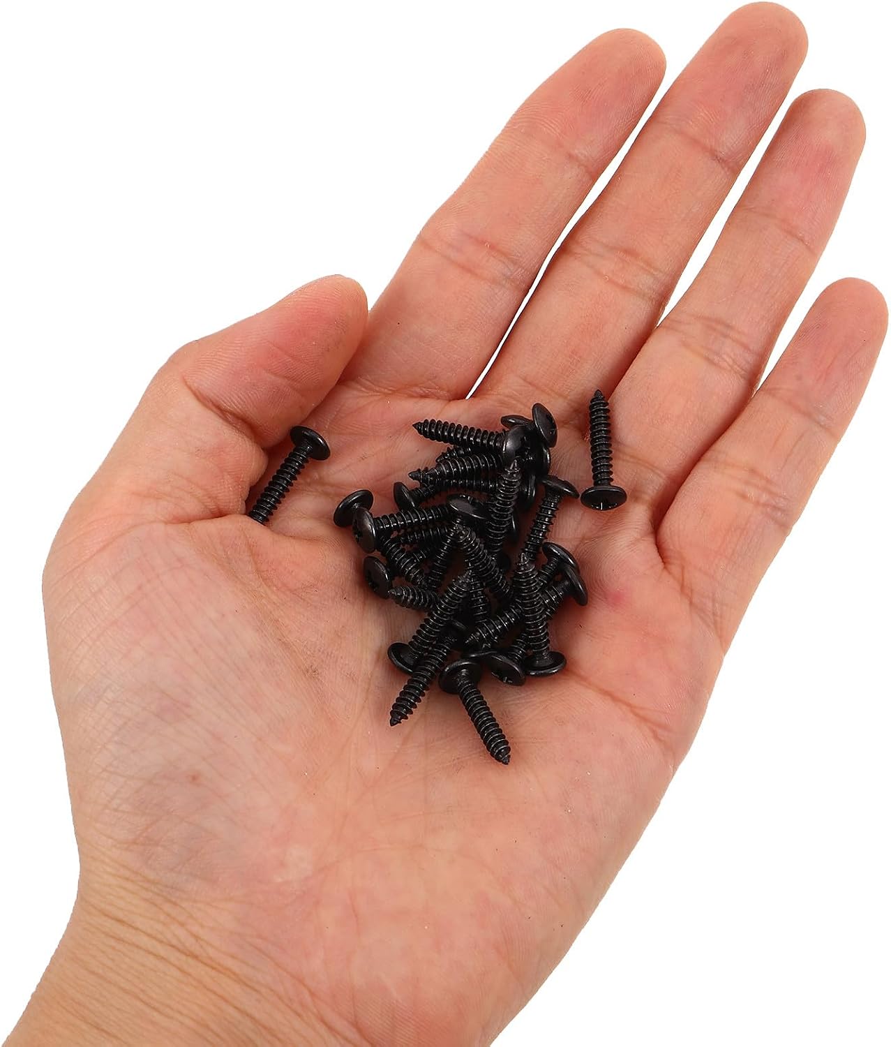 100pcs Speaker Grille Mounting Screws - Automotive Interior Fitting Screws for Car Sound System Upgrade - Forming Hardware for Door Trim Panels