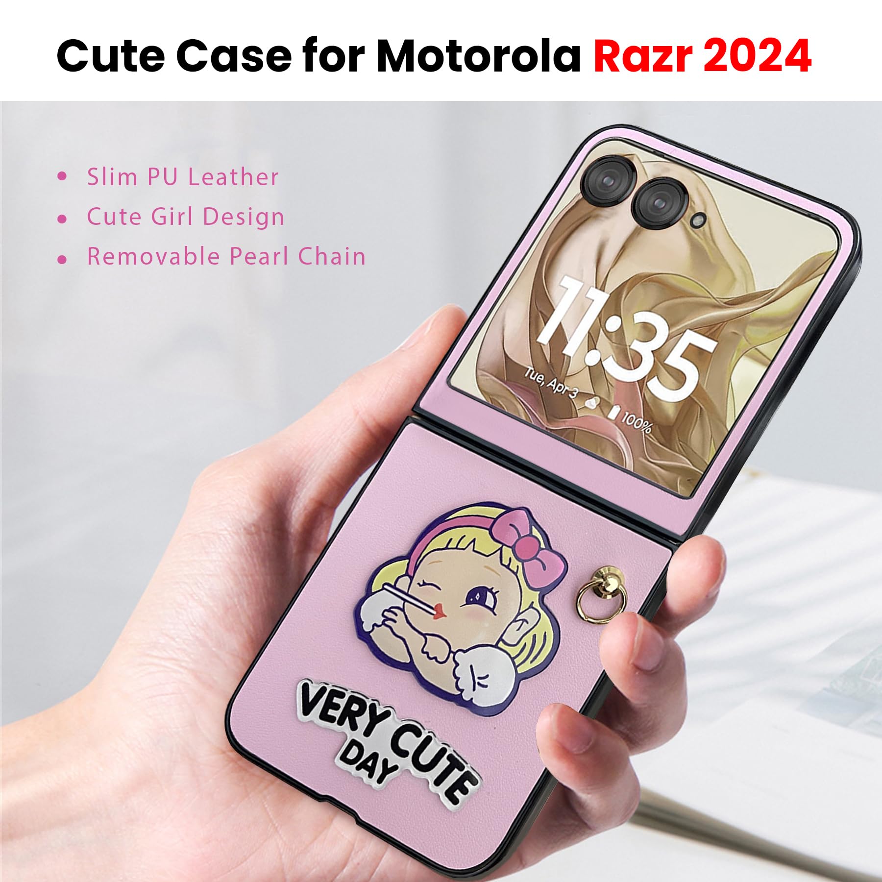Amazon.com: Motorola Moto Razr 2024 Case with Chain, Stylish Flip Case for Women, Full Protection Anti-Scratch, Purple : Cell Phones & Accessories Amazon.com: Motorola Moto Razr 2024 Case with Chain, Stylish Flip Case for Women, Full Protection Anti-Scratch, Purple : Cell Phones & Accessories