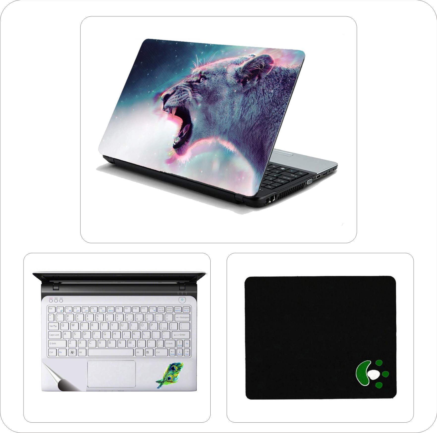 See full amazon price history chart for Namo Arts 3in1 Laptop Accessories Kit - Neon Lion Skin Sticker, Mouse Pad and Palmrest Skin for HP-Dell-Lenovo-Acer-Asus - 14 Inch Laptops ( 14 inch x 9.3 inch) Namo Arts 3in1 Laptop Accessories Kit - Neon Lion Skin Sticker, Mouse Pad and Palmrest Skin for HP-Dell-Lenovo-Acer-Asus - 14 Inch Laptops ( 14 inch x 9.3 inch) (B07TLCZY1W) Amazon Price History, Amazon Price Tracker