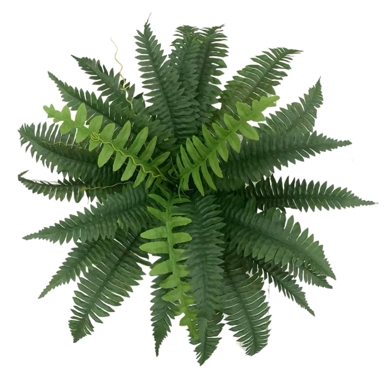 Fougères artificielles pour extérieur résistant aux UV plante verte 51 cm balcon