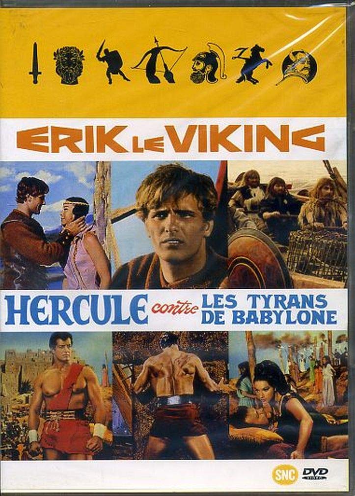 Erik le viking + hercule contre les tyrans de babylone - dvd