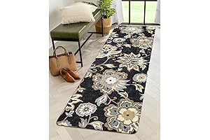 Lahome Floral Area Rugs for Bedroom & Kitchen