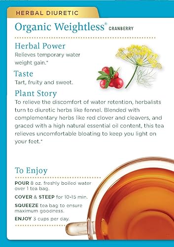 Miniatura 3 de Traditional Medicinals Té sin peso Og2 Cran 16 Bolsa