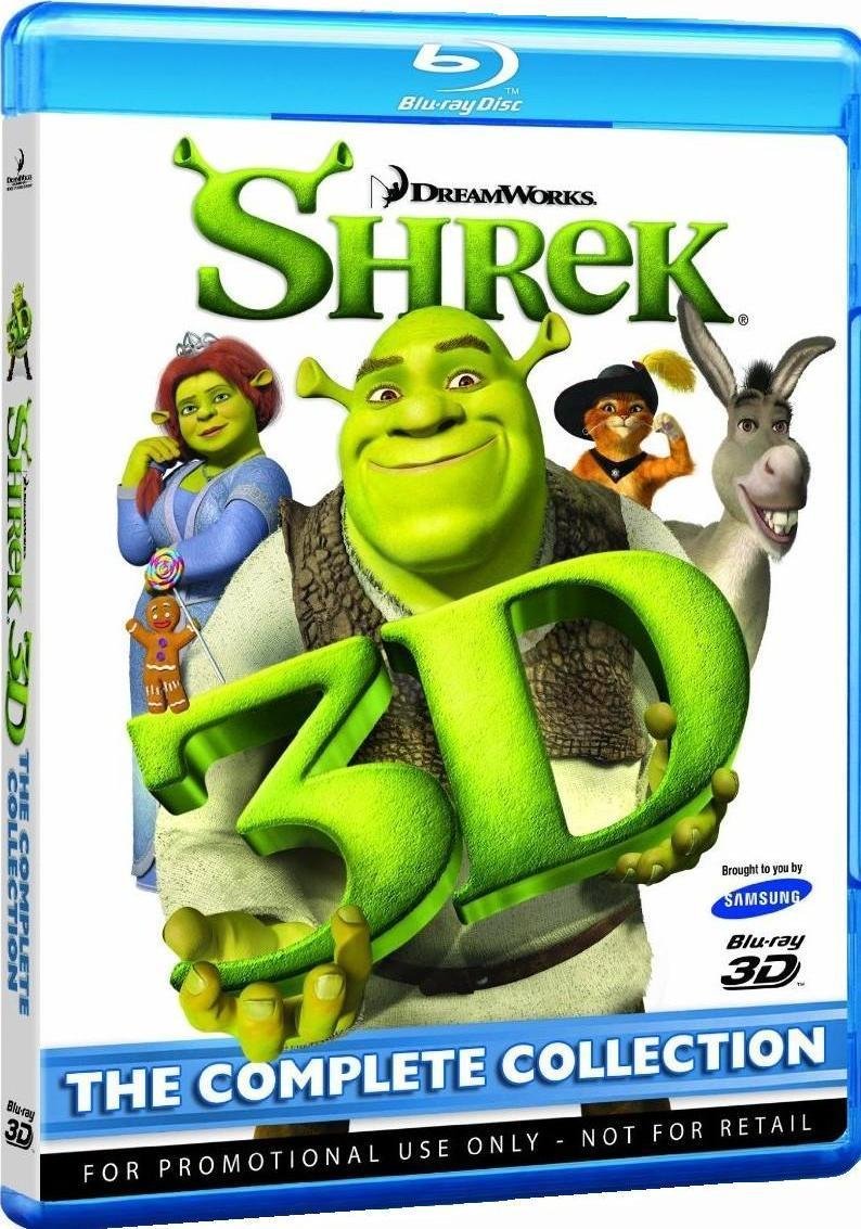 Amazon.co.jp | Shrek 3D: The Complete Collection DVD・ブルーレイ