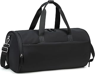 BTOOP Duffle Bag for Gym Sports Women Girls Workout Travel Bag Weekender with Shoe Compartment and Wet Pocket