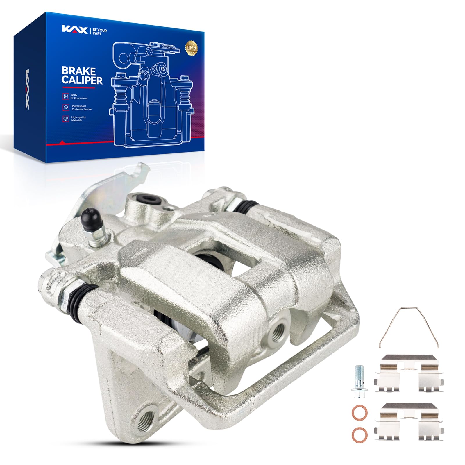 KAX Rear Left Brake Caliper for 2013-2017 Accord
