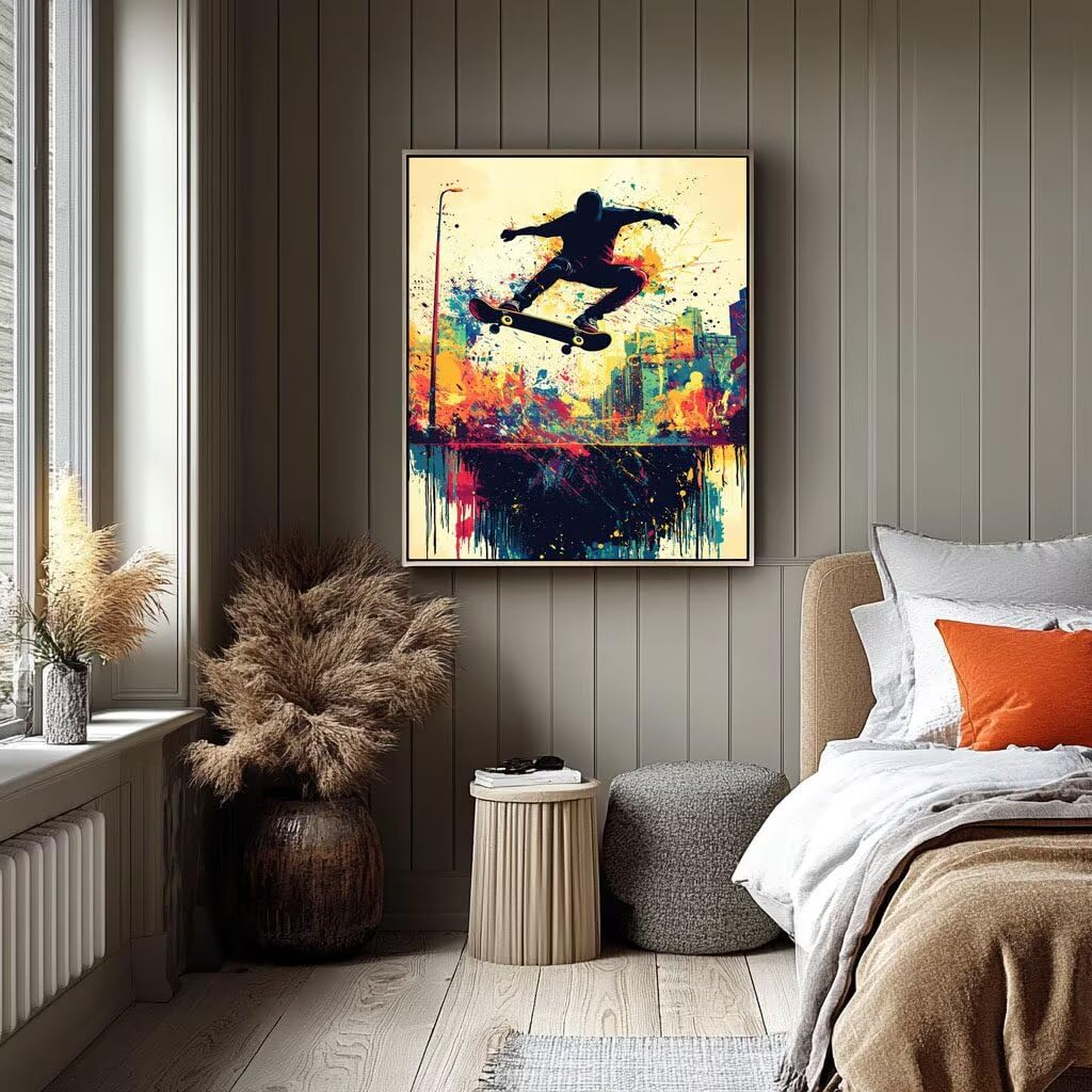 Malowanie po numerach dla dorosłych, malarstwo miejskie po numerach, płótno dla dzieci, artykuły plastyczne 137 x 102 cm, DIY, kolorowe malarstwo na płótnie, rękodzieło, do dekoracji pokoju, prezenty