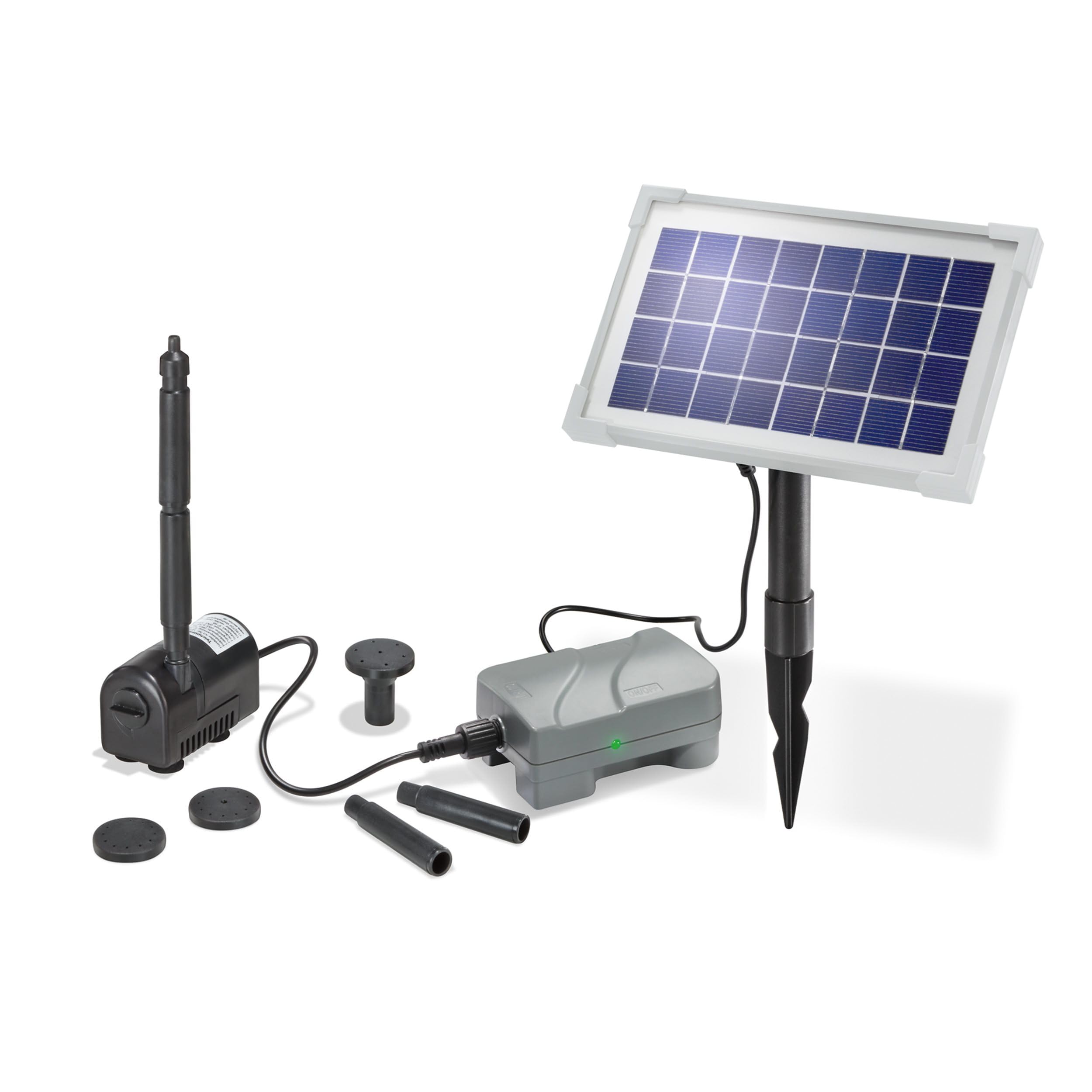 Set Pompe Solaire 175 l/h Esotec 101709 avec accumulateur de Batterie