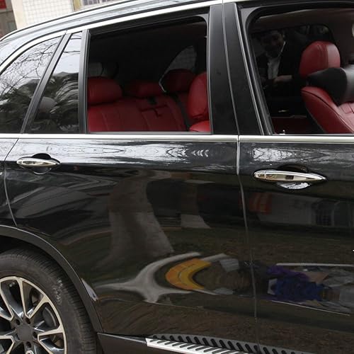 Miniatura 4 de CHEYA 8 unids acero inoxidable puerta exterior manija cubierta accesorios para BMW X5 f15 2014-2018, X2 F47 2018, 2 series F45 F46