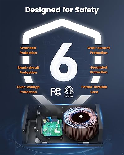 Vista 6 de SURAIELEC Transformador de paisaje de bajo voltaje Wi-Fi de 300 W, 2 canales independientes, transformador de iluminación inteligente de paisaje