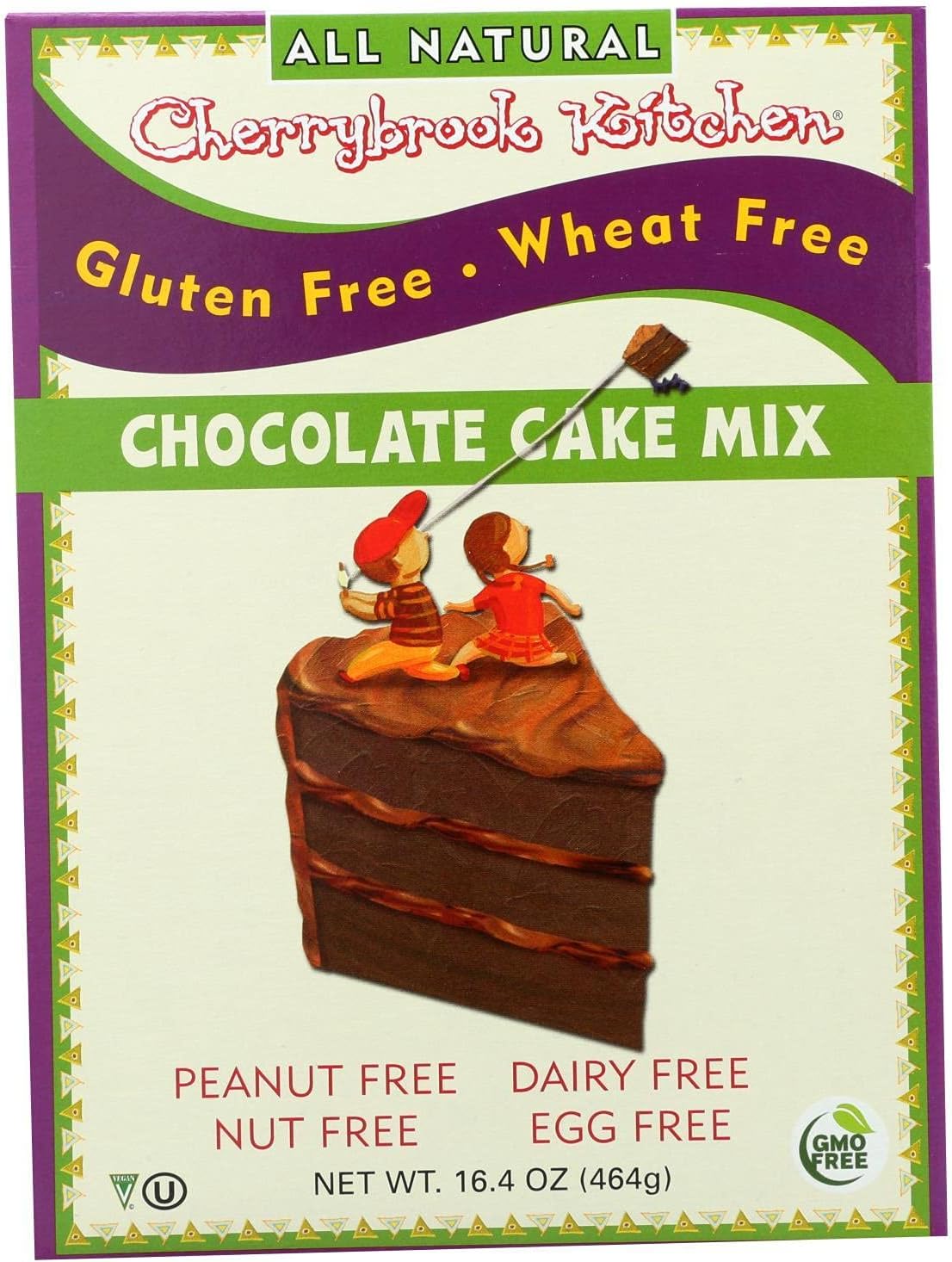 Cherrybrook Kitchen Gluten Free , Chocolate Cake Mix, 16.4-Ounce Boxes (Pack of 6)