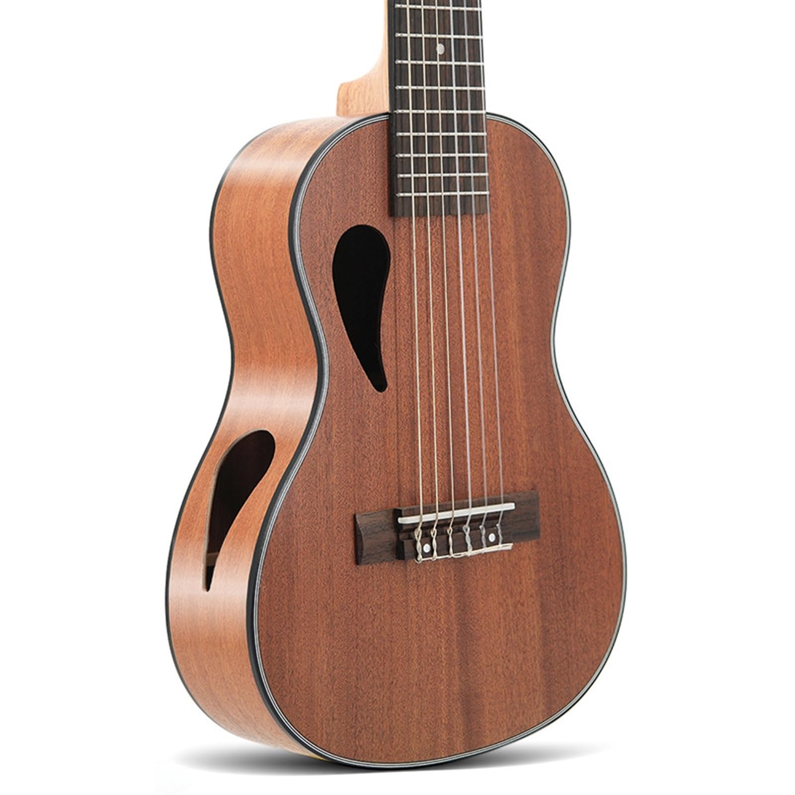 Chitarra Professionale A 6 Corde Ukulele Sapele Da 28 Pollici
