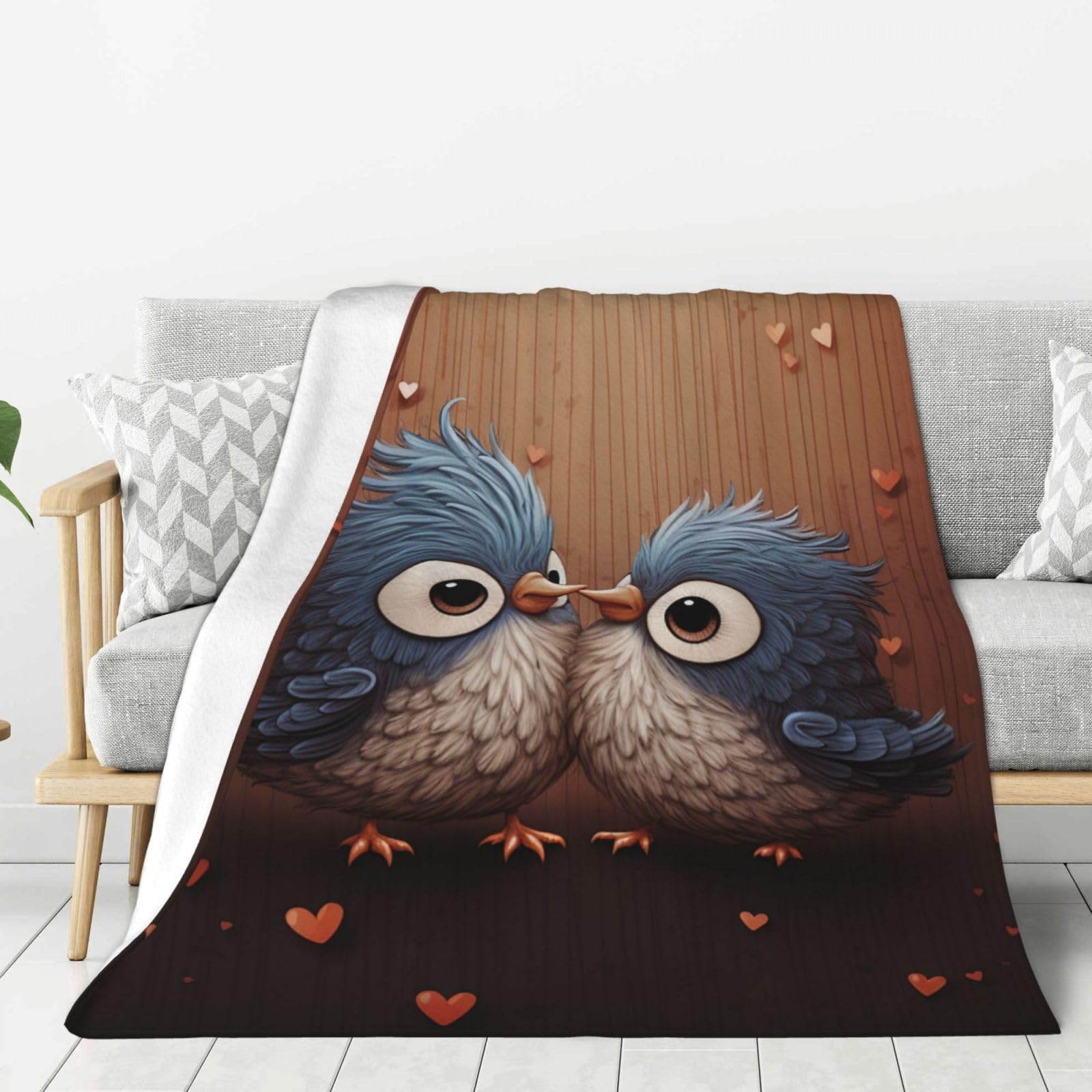 Couverture polaire en flanelle légère 152x203 plaid lit canapé