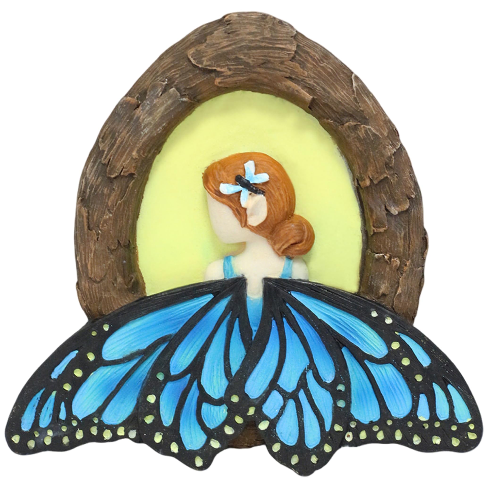 Striegro Fairy Doors Glow-in-the-dark Resin Garden Fairy Decor