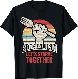 Retro Vintage Anti Communism Anti Socialism T-Shirt