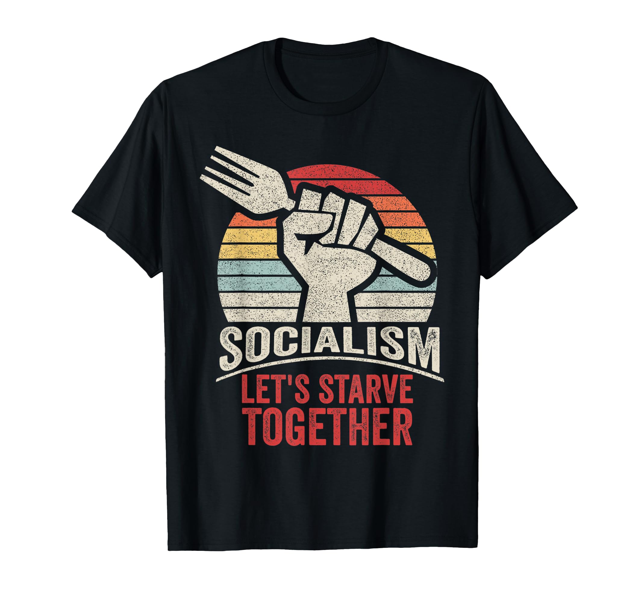 Retro Vintage Anti Communism Anti Socialism T-Shirt